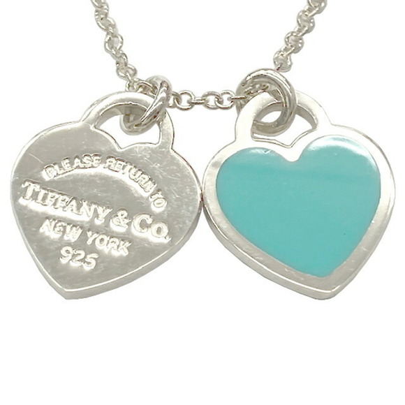 Tiffany & Co. Return to Heart Necklace, Silver 925 SV925 Pendant, Women's - Picture 1 of 6